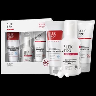 SLEK PRO Дорожный набор для ухода за волосами и телом