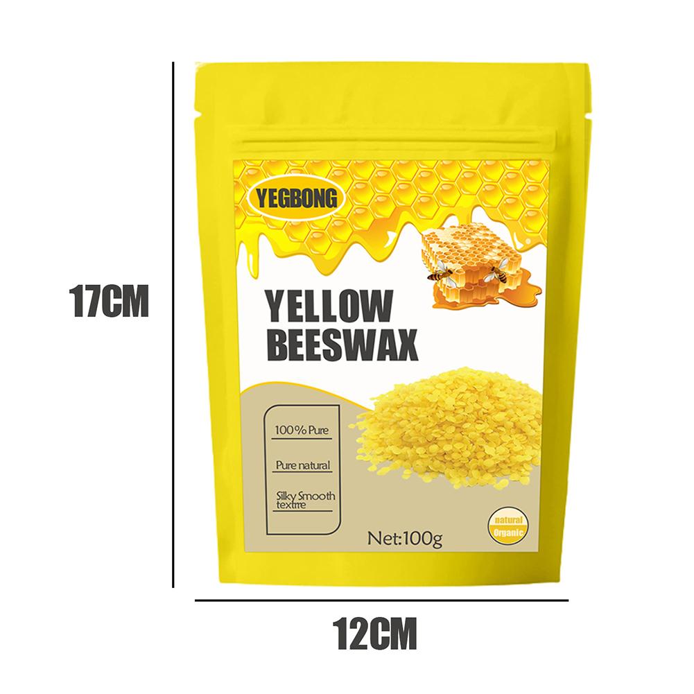 Чистый натуральный пчелиный воск для изготовления свечей без добавления соевого воска, губная помада, материал «сделай сам»