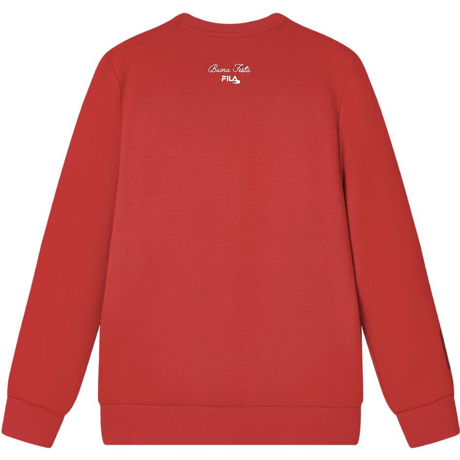 Fila Пуловер серии Da Da Long, повседневная толстовка, унисекс, F11M419215F-PK