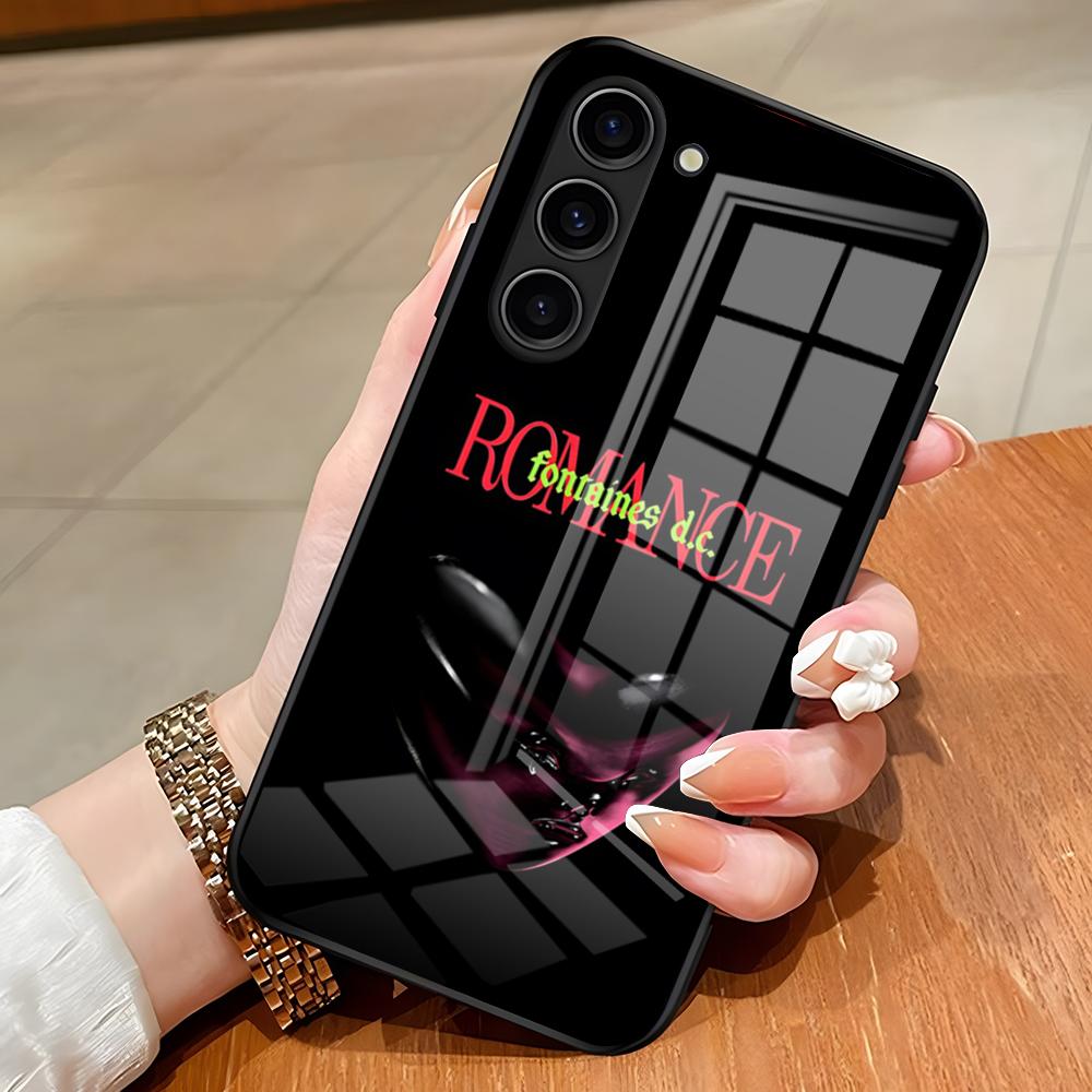 Popular Rock Band F-Fontaines Dc Phone Case For Samsung S26 S25 Edge Ultra S23 S22 S21 S20 Ultra Plus S24 Fe A54 A53 A25 Glass