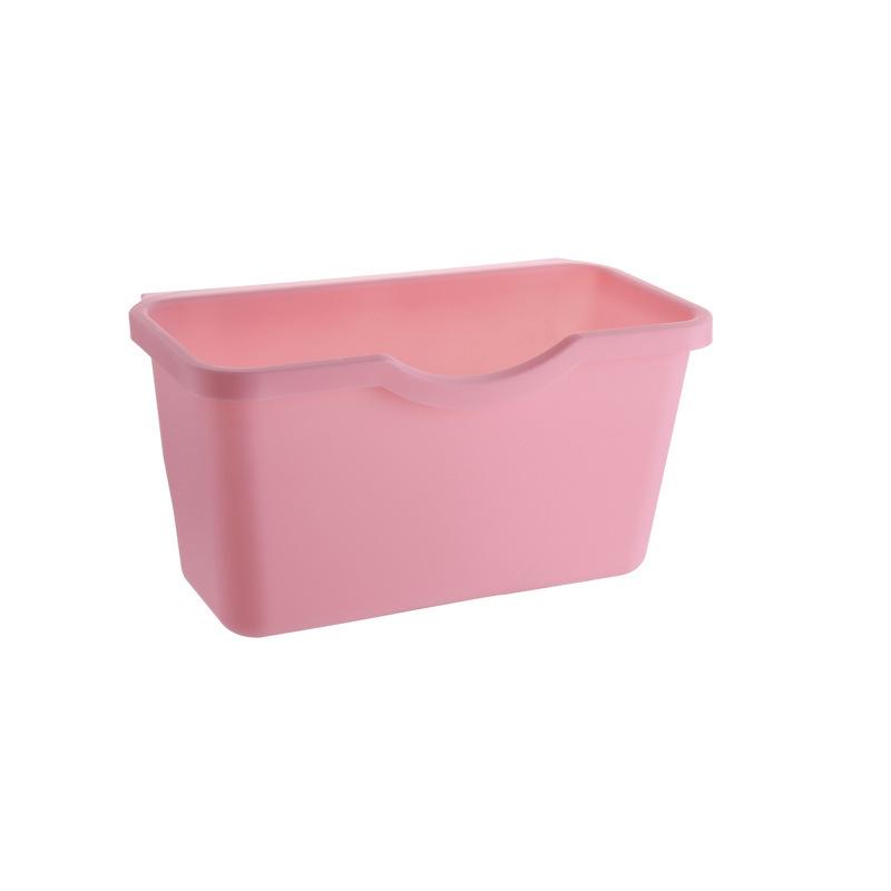 Large Wall-Mounted Hangable Kitchen Trash Can Without Lid