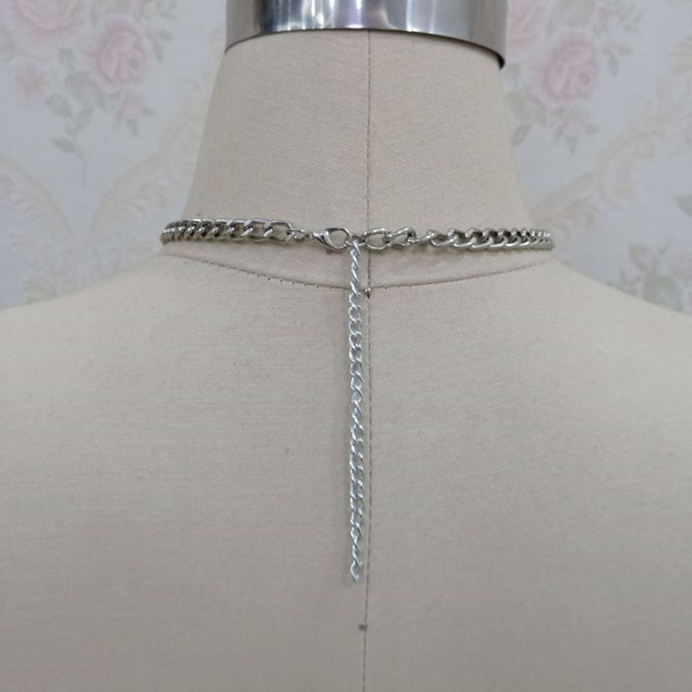 New Hip Hop Women "Hellboy" Choker Letter Bib Chain Pendant Necklaces