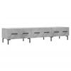 VidaXL TV Stand Concrete Grey 150x36x30 Cm Engineered Wood 829160