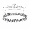 Elegant Cuban Chain Bracelets Buckle Steel Link Bracelet American Metal Hand Chains  Hip Hop