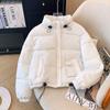 Женская куртка-парка Off White, модная теплая хлопковая куртка, верхняя одежда в стиле Харадзюку 90-х годов, корейская винтажная стеганая куртка, зимняя одежда 2000-х годов