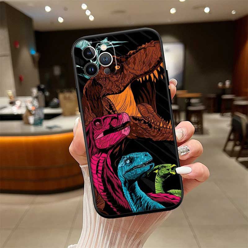 NH18 Dinosaur Phone Case for OPPO A40 A60 A80 A15 A16 A16K A12 A17 A17K A54 A54S A53 A53S A55 A56 A57 A98 F23