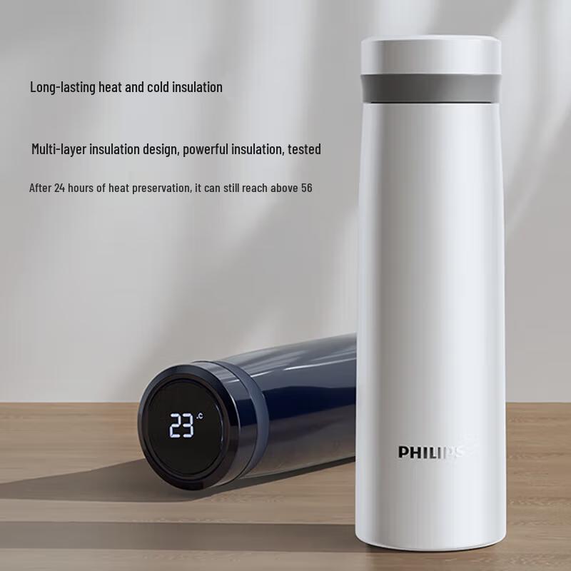 Philips Умная термокружка из нержавеющей стали 316L