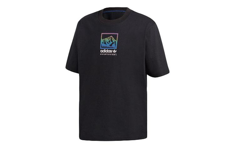 Adidas Originals ADIPLORE PREMIUM T-Shirts Men's Black Crew Neck Moderate Straight Fit GP1115