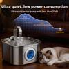 Factory  3.2L Quiet Operation Stainless Steel Pet Water Fountain Auto Cat Water Dispenser for Cats Kittens Puppies Indoor
