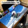 Large Mouse PadAttack On Titan Custom Name Text Personalized Desk Mat Non Slip Gaming Pad