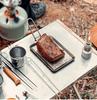 NANGGEAR Стол для костра Стол для костра из нержавеющей стали с тиснением 20113(Т-370)