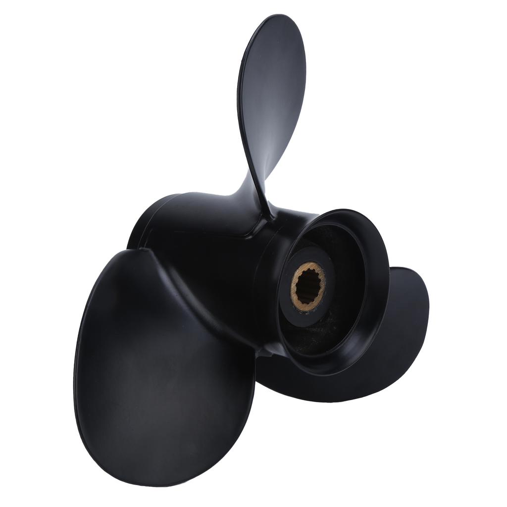 Aluminum Alloy Mariner Black Outboard 3 Blades Propeller for 9.25X11 Boat Accessories