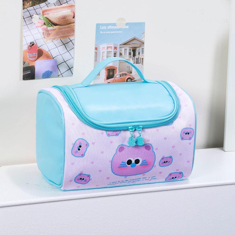 Handheld Handheld Cosmetic  Bag Korean Style Washing Bag Portable Toiletry Bag  Travel Storage Bag