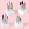 7PCS Ceramic Diamond Nail Drill Bits Set Milling Cutter Manicure Ceramic Tungsten Set 2.35mm