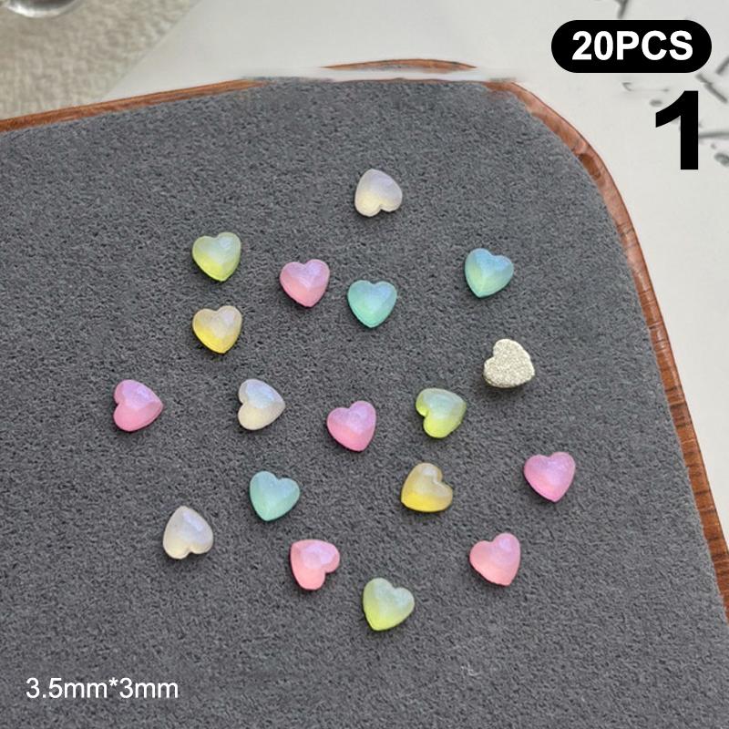 Роскошные Любовь Звезда Луна Смола Кристалл Стразы для Нейл-арта Плоская задняя сторона Маникюр Аксессуары Принадлежности Украшения Шармы для Ногтей