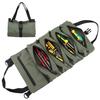 Roll-up Tool Storage Bag Heavy Duty Oxford Cloth Waterproof Foldable Portable Electrician