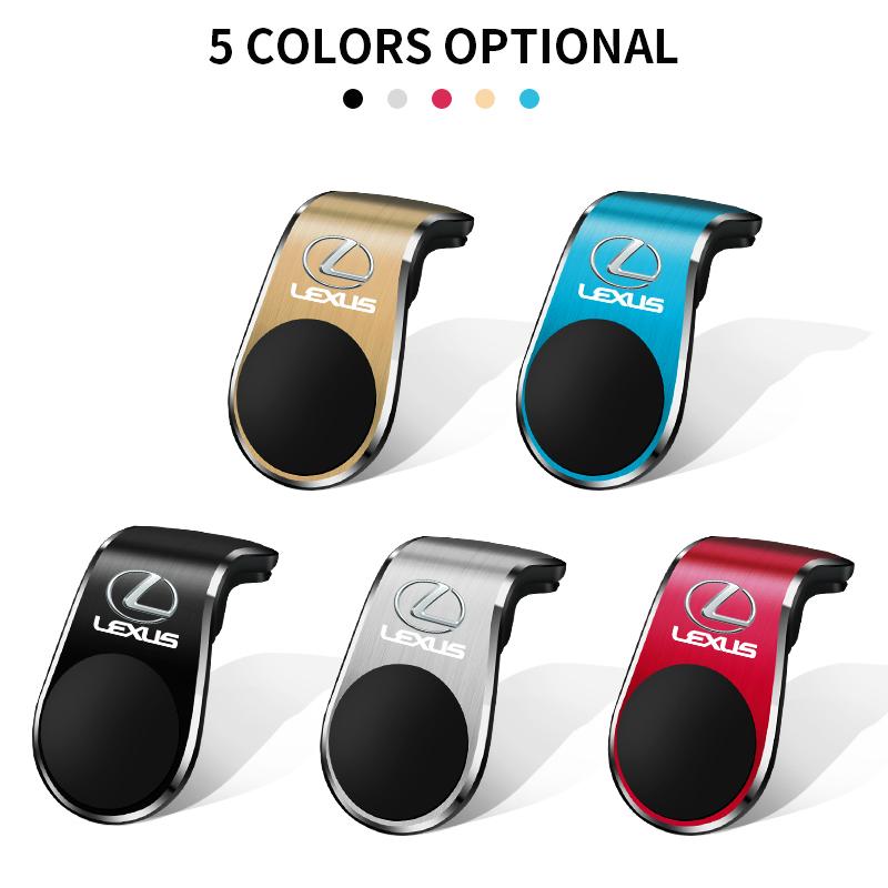 1Pcs Car Magnetic L-shaped Car Dedicated GPS Phone Holder For Lexus CT200H ES350 GX460 470 IS250 LS460 NX300 RX300 350 450H ADW1