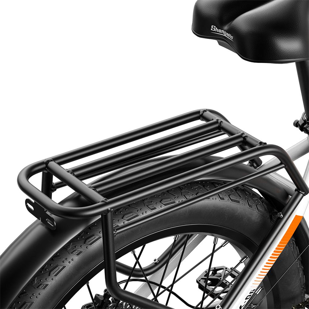 Shengmilo Электровелосипед MX06 с низкой рамой, двигатель 500 Вт, аккумулятор Samsung 48 В 17,5 Ач, гидравлические тормоза, 26" фэт-байк для поездок на работу и бездорожья