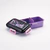 Skater Bento Single for Made in with Dishwasher and Microwave Sanrio Kuromi Wonder Journey Box, 530ml, Tier, Women, Japan, Leak-Resistant 4-Point