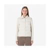 Women S Knit Sleeve Lightweight Down [cream]