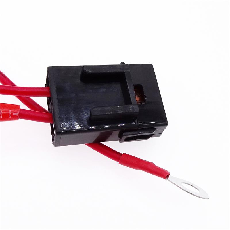 1 шт. для H4/9003 автомобильный разъем для фар, усилительный кабель, реле, гнездо предохранителя, черный жгут проводов, аксессуары для автомобильных фар