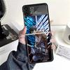 A-Атака на Титанов Леви Чехлы Для Samsung Galaxy Z Flip 4 5 6 7 3 Z Flip7 Flip6 Flip4 Flip5 Flip3 5G Жесткие Ударопрочные Fundas Cov