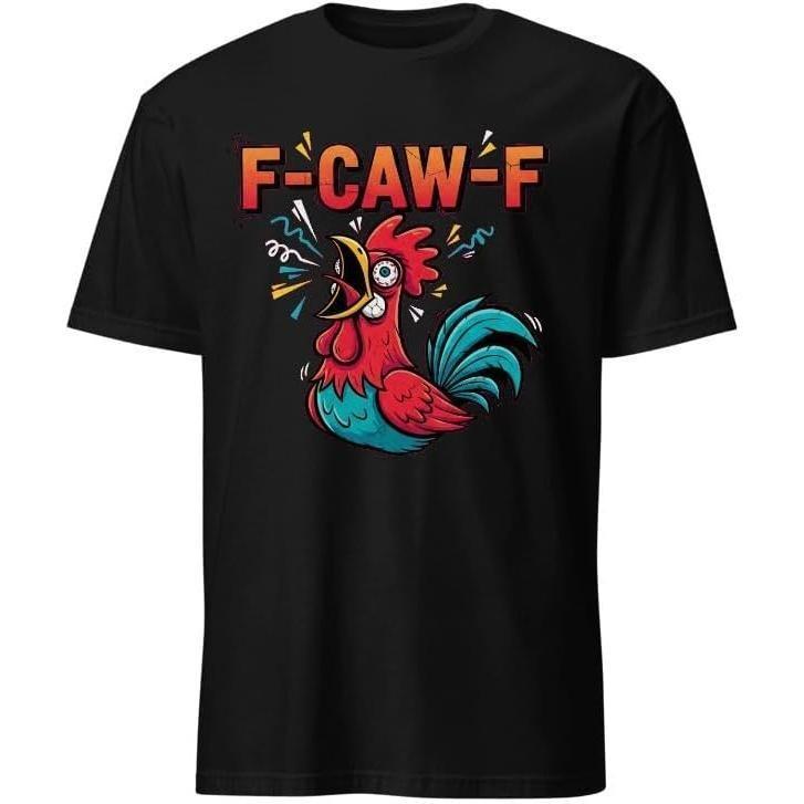 FCawF Chicken Lover Tee Rooster Humor Shirt for Farmers Poultry Fans Horizon