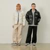 New MLB Boston Red Sox Basic Collection FW24 Down Jacket Men's Dark Cream 3ADJB2046-43CRD