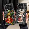 Аниме One Piece Луффи Зоро Чехол Задняя крышка телефона для Xiaomi Redmi Note 14 14C A4 11 12 13C 13 Pro Plus 9S 10