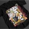 2026 Summer Record Of Ragnarok Buddha Golden Staff Unisexga Anime Graphic Black TShirt Unisex Oversized Y2k Streetwear Cotton Tee