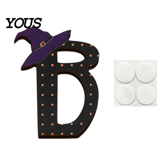 Утолщенные Деревянные Хэллоуинские Поделки Деревянные Украшения BOO для Настольного Многоярусного Подноса, Деревянные Знаки с Буквами Boo Креативные Украшения Праздничные Домашние Вечеринки