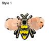 Beaded Rhinestone Apparel Sewing & Fabric Sew On Patch Bee Badge Sequin Patches Crystal Applique
