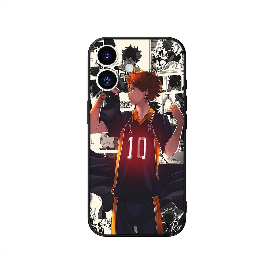 Чехол для телефона Haikyuu Хинаты Атаки Волейбол для Apple iPhone 17 16 15 11 Pro XS Max XR 6 7 8 Plus + SE 2020 5 16E