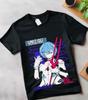 Унисекс футболка Neon Genesis Evangelion Рей Мисато Аска Вайфу Синдзи подарок футболка