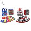 Combination Pack (C) $ New 26-card Cognitive Cloth Book Baby Early Education Alphabet Animal Cognitive Card Handbag Set Educational Toy