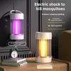 Portable USB-Charged Purple Light Mosquito Trap & Electric Shock Lamp for Camping and Bedroom