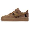 Air Force 1 Low Устойчивые к скольжению Легкие Нескользящие Низкие Кеды для скейтборда Унисекс Пшеничный CJ9179-200(Команда10-)