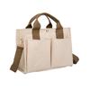 Tote Mama Large Shoulder Nursery Free Подгузник Canvas [Takusan Shopping] Сумка для мамы, Сумка, Сумка для мамы, Вместимость, Легкая, Разделители, Коляска,