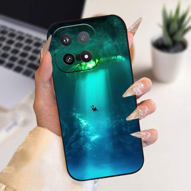 Чехол для Vivo IQOO 15 5G Модный силиконовый мягкий ТПУ чехол с принтом животных Львов Для IQOO15 Китайский телефон Защитный чехол