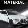 1/32 BMW M4 G82 Купе Сплав Модель Спортивного Автомобиля Литой Металлический Транспорт Автомодель Симуляция Звук и Свет Коллекция Детская Игрушка Подарок