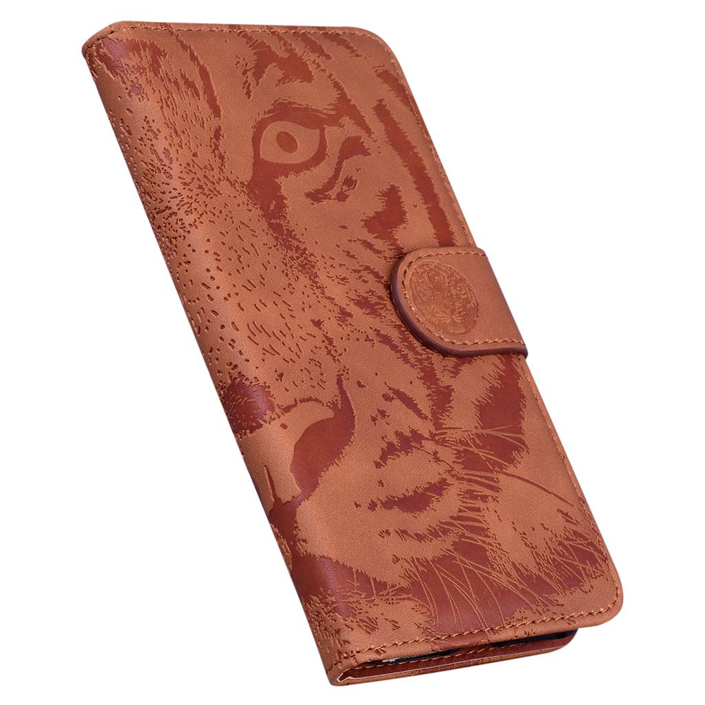 For Honor 400 Pro 5G (Global) Case Tiger Imprint Leather Wallet Phone Cover