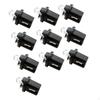 10x Dashboard Panel Light Bulbs Parts 286T T5 LED Bulb Lights 20mm 12V 1.2W Automotive PCB