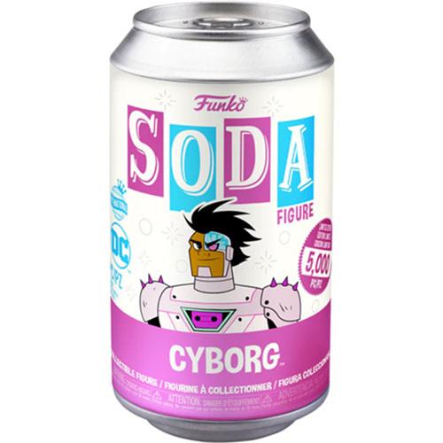 Юные Титаны, вперед! Cyborg Vinyl Soda Chase выпускает 1 из 6