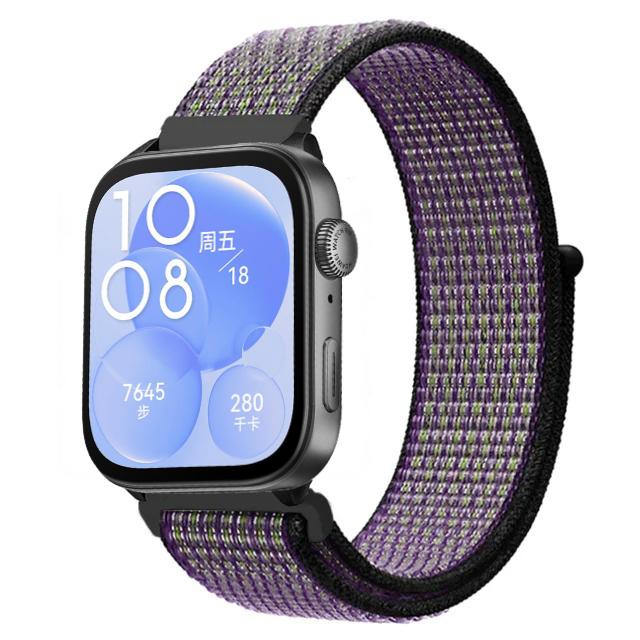 Нейлоновый петлевой ремешок для Huawei Watch Fit 3/4/4 Pro Дышащий спортивный браслет Ремешок для Huawei Watch Fit 4/Fit 4 Pro Браслет Ремень