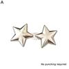 Съемные металлические звезды, джинсовые пуговицы без шитья для свободного облегания, пряжки для джинсов, мгновенная пуговица Pi L3Q7