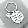 Mom Keychain Round Ring Faux Pearl Dangle Keyring No Matter How Old I Get I Always Need You Mom Keychain Mother Day Gift