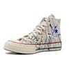 Converse Кроссовки унисекс Chuck 70 High Paint Splatter — Egret Cream Digital-Blue 170802C