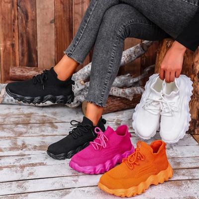 Женские кроссовки Модные женские повседневные спортивные кроссовки для бега Теннисные женские нескользящие дышащие кроссовки Спортивная обувь Кроссовки