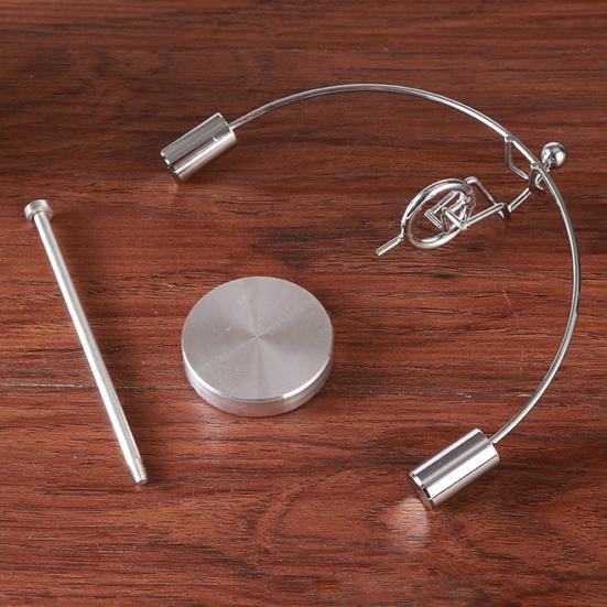 Украшение для одноколесного велосипеда, физическое равновесие, игрушка, балансировка металла, вращающийся маленький человечек, украшение для домашнего офиса, рабочего стола, день рождения