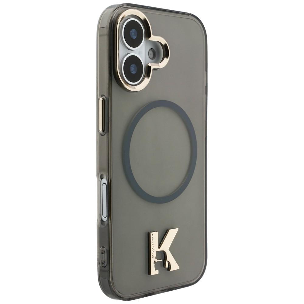Karl Lagerfeld IML K Head Logo MagSafe Case for iPhone 17 Black